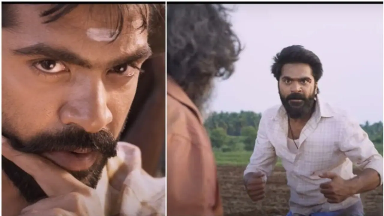 വിജയ്ക്കൊപ്പം തീയേറ്ററുകളില്‍ പൊങ്കല്‍ ആഘോഷിക്കാന്‍ എസ്‍ടിആര്‍; 'ഈശ്വരന്‍' ട്രെയ്‍ലര്‍