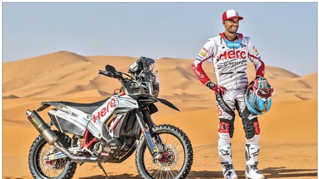 സൗദി ഡകര് റാലിയിലെ അപകടത്തില് ഇന്ത്യന് ബൈക്ക് റൈഡര്ക്ക് പരിക്ക് സൗദി ഡകര് റാലിയിലെ അപകടത്തില് ഇന്ത്യന് ബൈക്ക് റൈഡര്ക്ക് പരിക്ക്