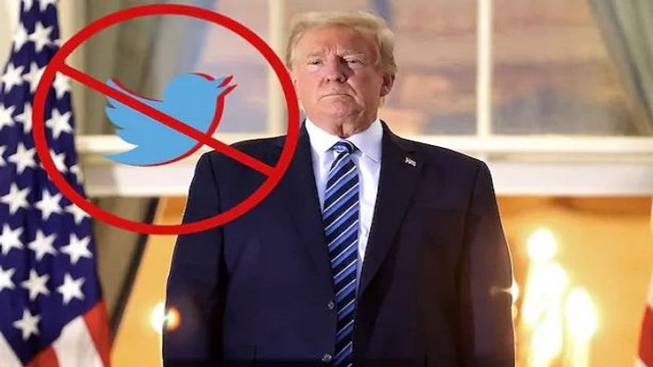 ಟ್ರಂಪ್ ಟ್ವೀಟರ್ ಖಾತೆ ರದ್ದು: ಪ್ರಚೋದನಕಾರಿ ಟ್ವೀಟ್ ಮಾಡುತ್ತಿದ್ದಕ್ಕೆ 'ಶಿಕ್ಷೆ'! ಟ್ರಂಪ್ ಟ್ವೀಟರ್ ಖಾತೆ ರದ್ದು: ಪ್ರಚೋದನಕಾರಿ ಟ್ವೀಟ್ ಮಾಡುತ್ತಿದ್ದಕ್ಕೆ 'ಶಿಕ್ಷೆ'!