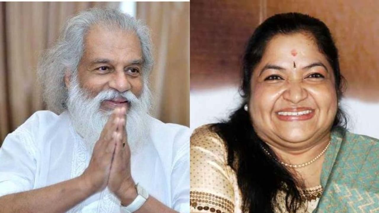 'പ്രിയപ്പെട്ട ദാസേട്ടന്'; ഗാനഗന്ധര്വ്വന് പിറന്നാൾ സമ്മാനവുമായി ചിത്ര, വീഡിയോ 'പ്രിയപ്പെട്ട ദാസേട്ടന്'; ഗാനഗന്ധര്വ്വന് പിറന്നാൾ സമ്മാനവുമായി ചിത്ര, വീഡിയോ