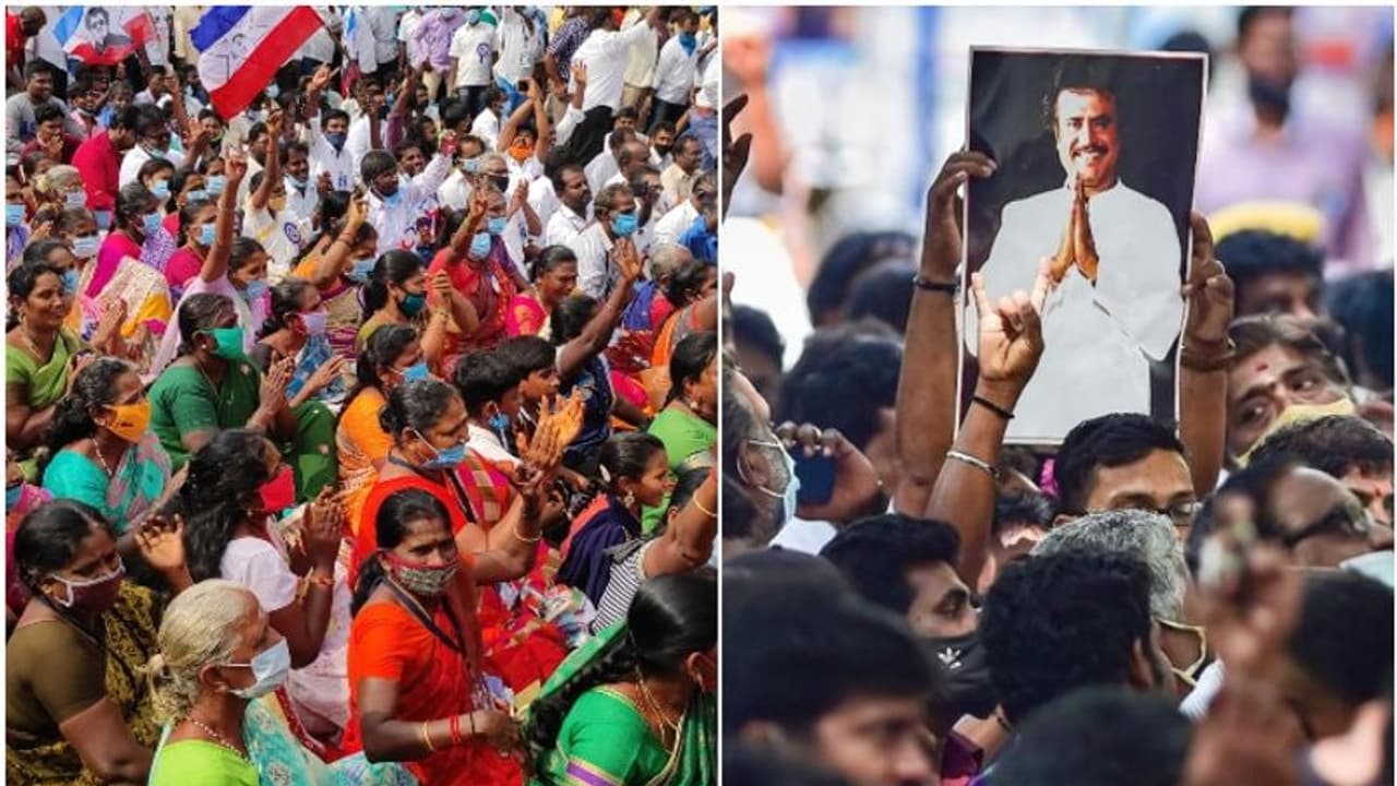 ആരാധകര് നിരാഹാരം തുടങ്ങി; രജനിയുടെ രാഷ്ട്രീയപ്രവേശം ആവശ്യപ്പെട്ട് നൂറുകണക്കിനു പേര് തെരുവില് ആരാധകര് നിരാഹാരം തുടങ്ങി; രജനിയുടെ രാഷ്ട്രീയപ്രവേശം ആവശ്യപ്പെട്ട് നൂറുകണക്കിനു പേര് തെരുവില്