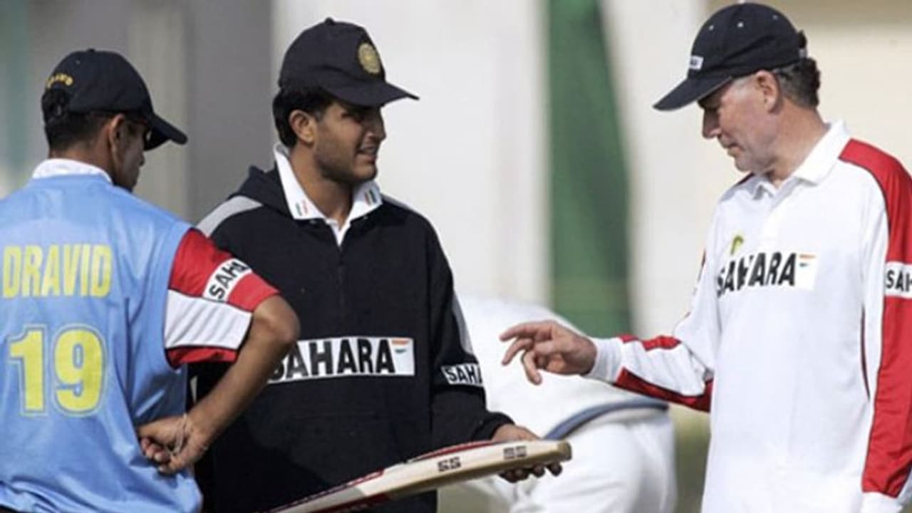 'ടീം നന്നാക്കാന് ദ്രാവിഡ് പ്രയത്നിച്ചു, സഹതാരങ്ങള്ക്ക് ആ തോന്നലില്ലായിരുന്നു': വെളിപ്പെടുത്തലുമായി ചാപ്പല് 'ടീം നന്നാക്കാന് ദ്രാവിഡ് പ്രയത്നിച്ചു, സഹതാരങ്ങള്ക്ക് ആ തോന്നലില്ലായിരുന്നു': വെളിപ്പെടുത്തലുമായി ചാപ്പല്