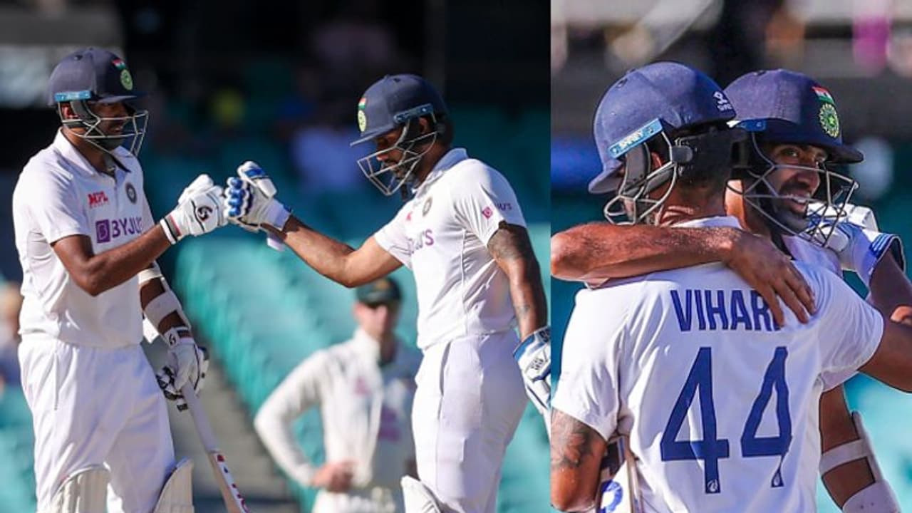 সিডনিতে অসাধ্য সাধন অশ্বিন ও হনুমার, অস্ট্রেলিয়ার মুখের জয় ছিনিয়ে ড্র করল ভারত সিডনিতে অসাধ্য সাধন অশ্বিন ও হনুমার, অস্ট্রেলিয়ার মুখের জয় ছিনিয়ে ড্র করল ভারত