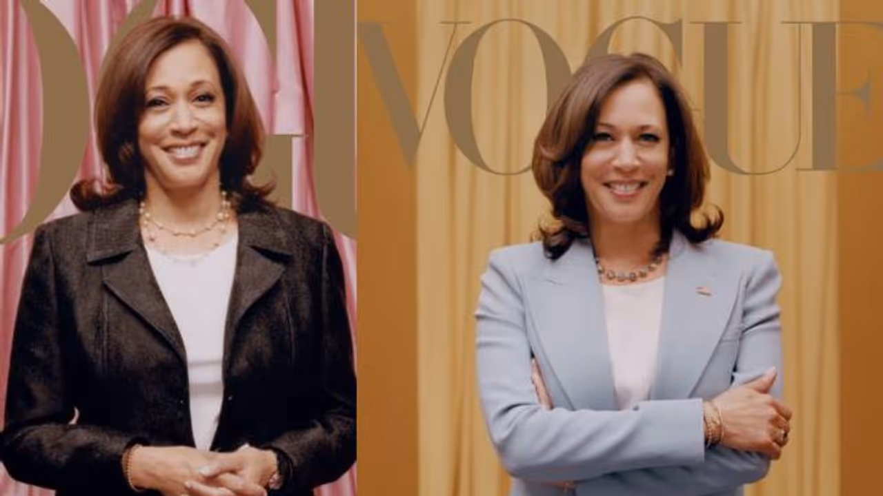 വോ​ഗ് പതിപ്പിലെ കമലാ ഹാരിസിന്‍റെ ചിത്രത്തിനെതിരെ വിമർശനം