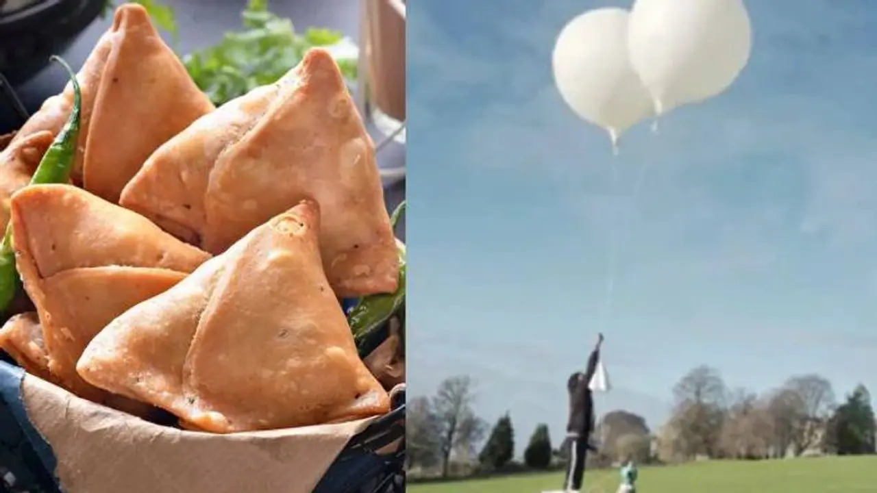 ബഹിരാകാശത്തിലേയ്ക്ക് സമൂസ അയച്ച് യുവാവ്; പിന്നീട് സംഭവിച്ചത്; വീഡിയോ ബഹിരാകാശത്തിലേയ്ക്ക് സമൂസ അയച്ച് യുവാവ്; പിന്നീട് സംഭവിച്ചത്; വീഡിയോ