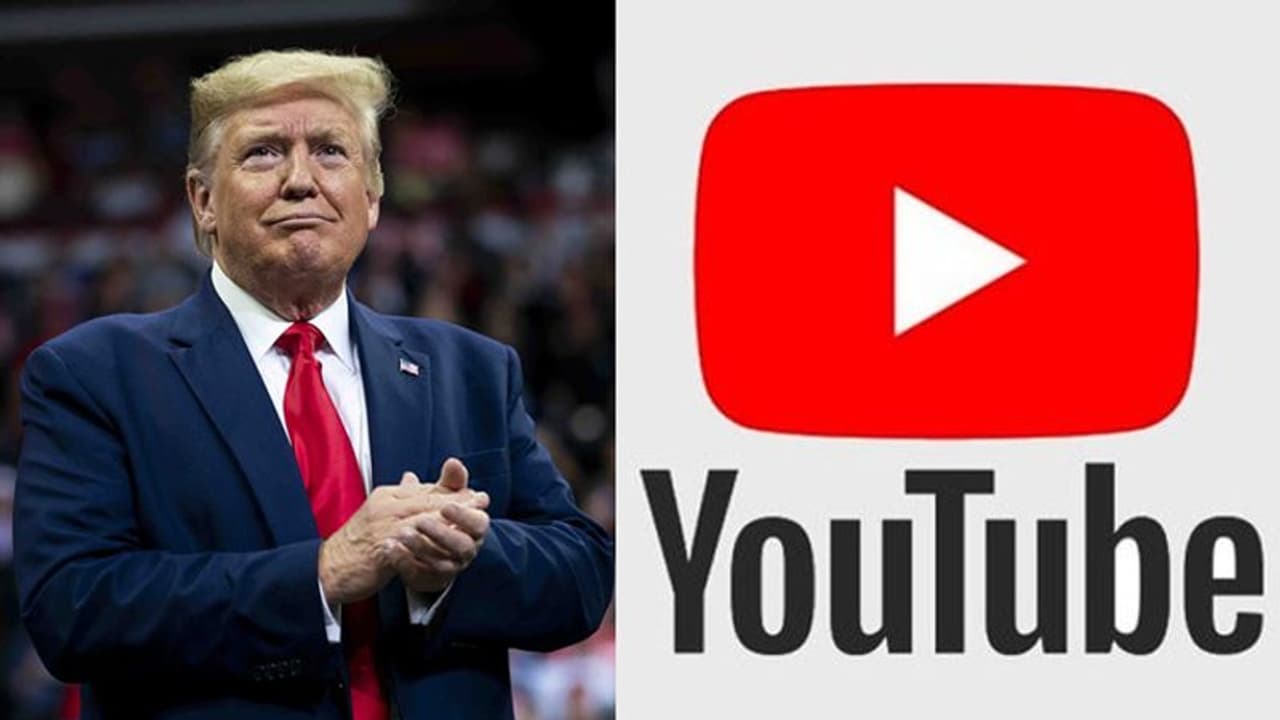 ട്രംപിനെ താല്‍ക്കാലികമായി വിലക്കി യൂട്യൂബും
