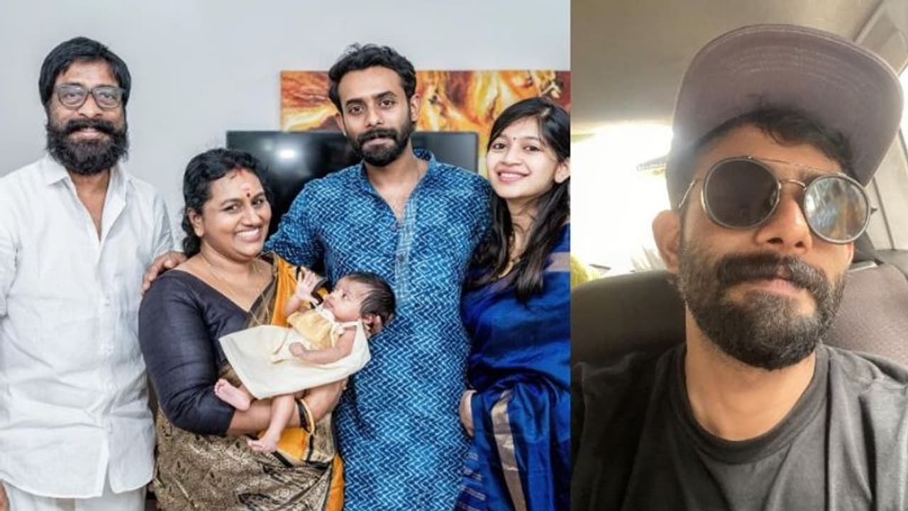 'അന്വി'യെ കയ്യിലെടുത്ത് അമ്മാമ്മ, ഒപ്പം അപ്പൂപ്പനും; തരംഗമായി അര്ജുന് അശോകന്റെ കുടുംബചിത്രം 'അന്വി'യെ കയ്യിലെടുത്ത് അമ്മാമ്മ, ഒപ്പം അപ്പൂപ്പനും; തരംഗമായി അര്ജുന് അശോകന്റെ കുടുംബചിത്രം