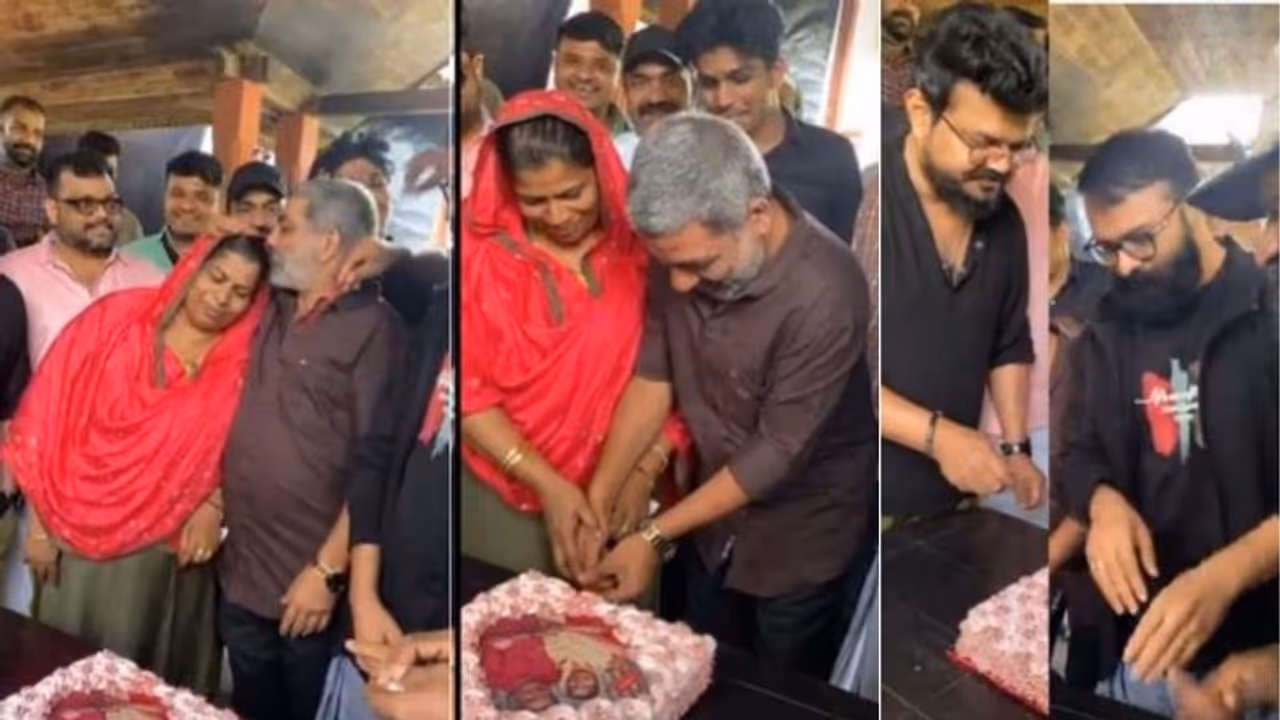 ലൊക്കേഷനിൽ ജാഫർ ഇടുക്കിയുടെ വിവാഹവാർഷികാഘോഷം, സന്തോഷം പങ്കിട്ട് ജയസൂര്യയും; വീഡിയോ ലൊക്കേഷനിൽ ജാഫർ ഇടുക്കിയുടെ വിവാഹവാർഷികാഘോഷം, സന്തോഷം പങ്കിട്ട് ജയസൂര്യയും; വീഡിയോ