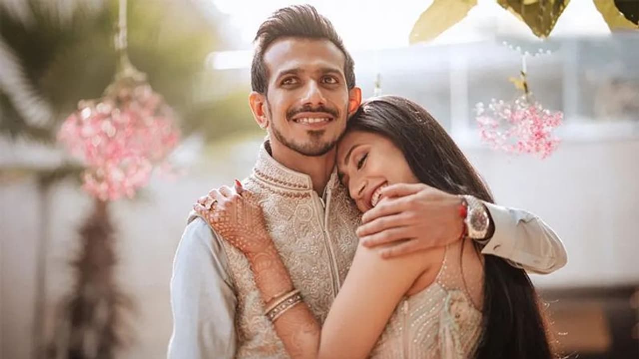 Yuzvendra Chahal, Dhanashree Verma share adorable video from their wedding engagement Yuzvendra Chahal, Dhanashree Verma share adorable video from their wedding engagement