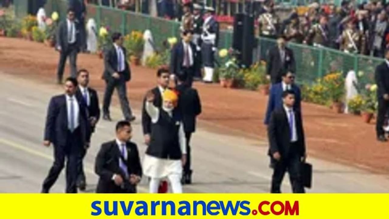 ಗಣರಾಜ್ಯೋತ್ಸವ ಪರೇಡ್‌ನಲ್ಲೂ ಸಾಮಾಜಿಕ ಅಂತರ