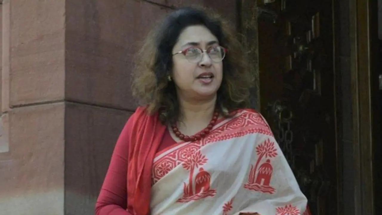 Trinamool Congress MP Shatabdi Roy, Amit Shah, West Bengal Politics, Mamta Banerjee Trinamool Congress MP Shatabdi Roy, Amit Shah, West Bengal Politics, Mamta Banerjee