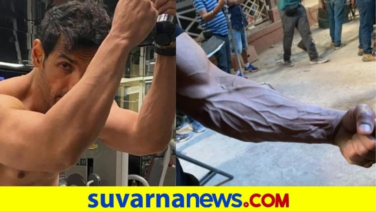 ಮಸಲ್ಸ್ ತೋರಿಸಿದ ನಟ: ಇದೇನು ಗೂಗಲ್ ಮ್ಯಾಪಾ ಎಂದ್ರು ಫ್ಯಾನ್ಸ್ ಮಸಲ್ಸ್ ತೋರಿಸಿದ ನಟ: ಇದೇನು ಗೂಗಲ್ ಮ್ಯಾಪಾ ಎಂದ್ರು ಫ್ಯಾನ್ಸ್