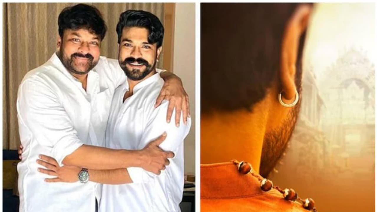 അച്ഛനും മകനും ഒന്നിക്കുന്നു, ചിരഞ്‍ജീവി ചിത്രത്തിലെ രാം ചരണിന്റെ ഫസ്റ്റ് ലുക്ക് പുറത്തുവിട്ടു