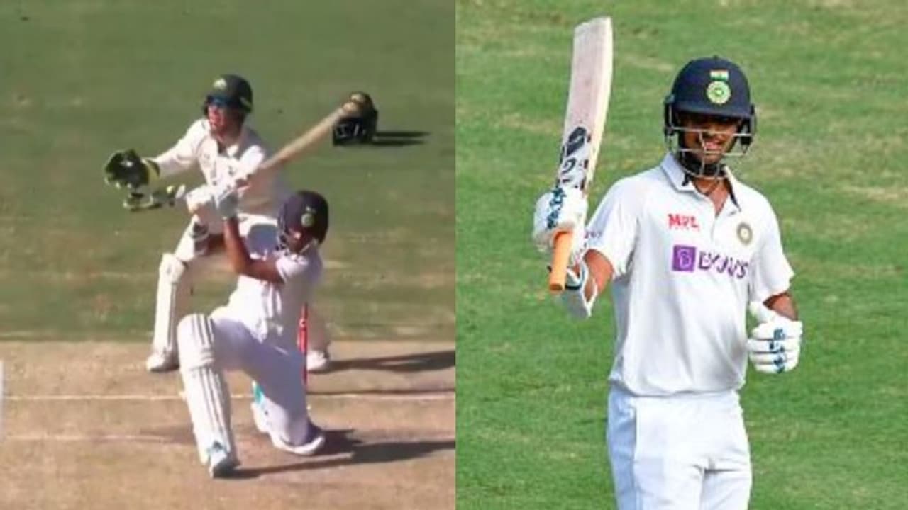 বলের দিকে না তাকিয়েই বাউন্ডারি পার, ভাইরাল ওয়াশিংটন সুন্দরের অদ্ভূত শট বলের দিকে না তাকিয়েই বাউন্ডারি পার, ভাইরাল ওয়াশিংটন সুন্দরের অদ্ভূত শট