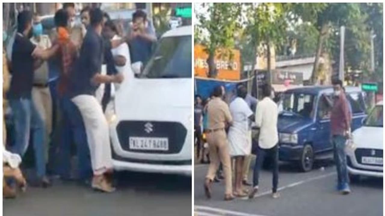ഗണേഷ് കുമാർ എംഎൽഎയുടെ കാറിന് നേരെ കല്ലേറ്; 6 യൂത്ത് കോൺഗ്രസ് പ്രവർത്തകര്‍ കസ്റ്റഡിയില്‍
