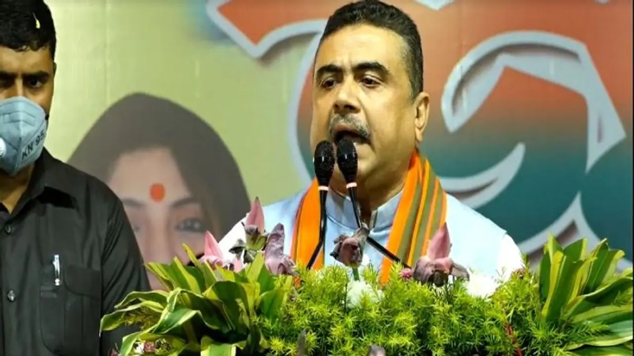 'নন্দীগ্রামেই দাঁড়াবেন মমতা, দু জায়গায় দাঁড়ালে চলবে না, হেঁড়িয়ার সভায় তৃণমূল নেত্রীকে চ্যালেঞ্জ শুভেন্দুর