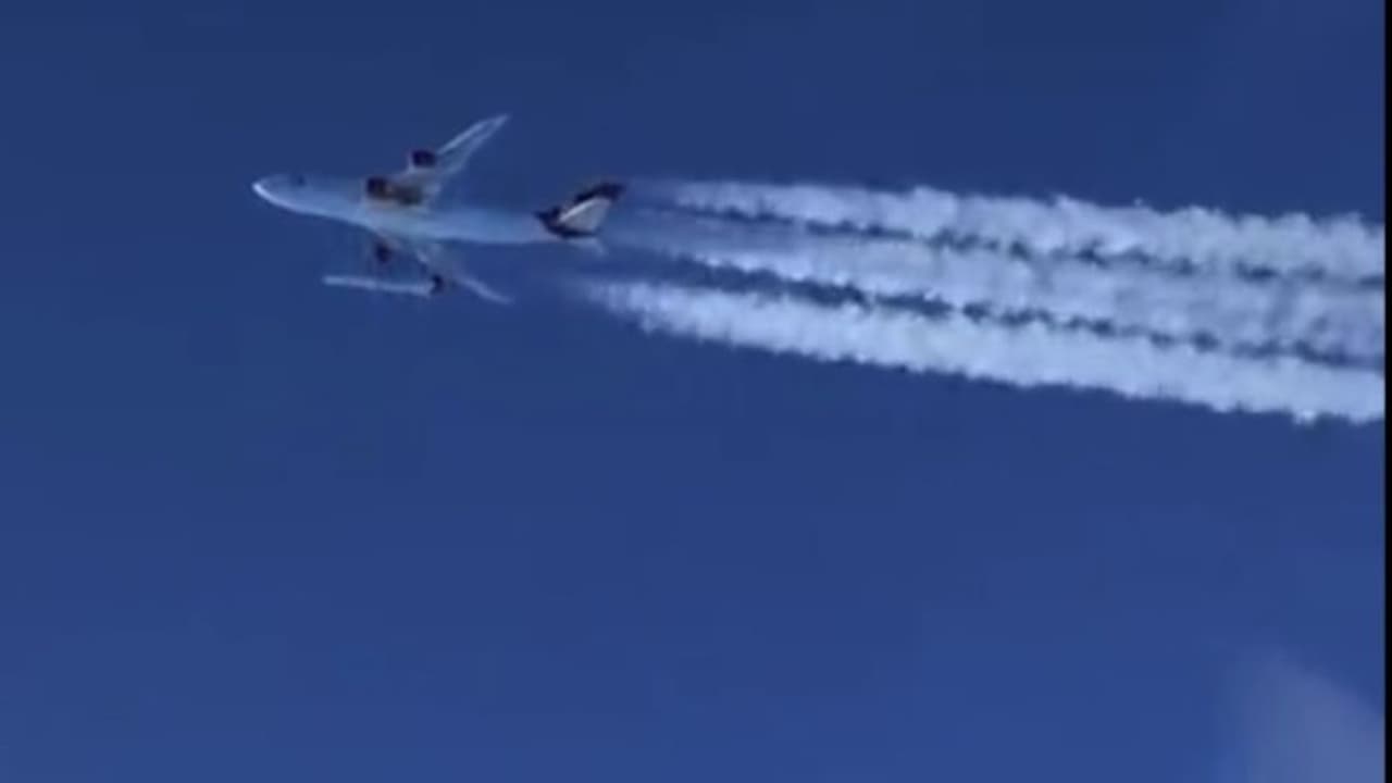 റോക്കറ്റ് ലോഞ്ചിങ് 35,000 അടി ഉയരത്തില്‍, ശൂന്യാകാശത്ത് 'ഗോളടിച്ച്' വിര്‍ജിന്‍