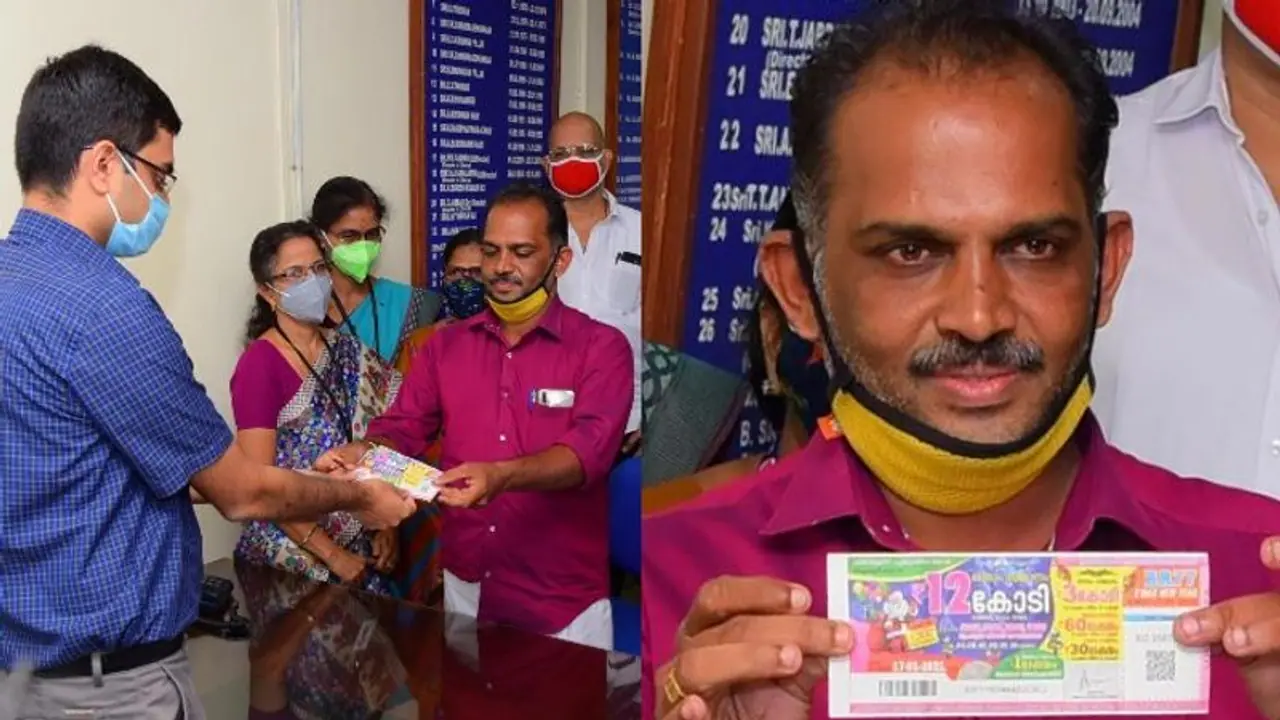 നാലുവർഷം മുമ്പ് 'ഭാഗ്യം' വിൽക്കാനിറങ്ങി, ഒടുവിൽ കോടീശ്വരനായി ഷറഫുദ്ദീൻ ! നാലുവർഷം മുമ്പ് 'ഭാഗ്യം' വിൽക്കാനിറങ്ങി, ഒടുവിൽ കോടീശ്വരനായി ഷറഫുദ്ദീൻ !