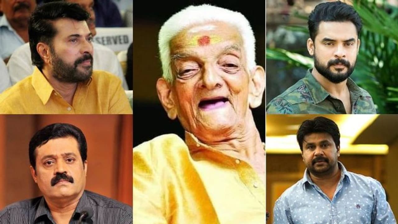 മലയാള സിനിമയുടെ മുത്തച്ഛൻ ഇനിയില്ല; ഉണ്ണികൃഷ്ണൻ നമ്പൂതിരിക്ക് ആദരാഞ്ജലികളുമായി താരങ്ങൾ മലയാള സിനിമയുടെ മുത്തച്ഛൻ ഇനിയില്ല; ഉണ്ണികൃഷ്ണൻ നമ്പൂതിരിക്ക് ആദരാഞ്ജലികളുമായി താരങ്ങൾ