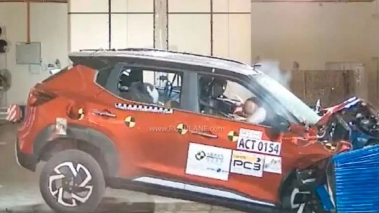 NCAP Crash Test ಕೈಗೆಟುಕುವ ದರದ ನಿಸಾನ್ ಮ್ಯಾಗ್ನೈಟ್, ರೆನಾಲ್ಟ್ ಕಿಗರ್ ಕಾರಿನ ಸುರಕ್ಷತಾ ಫಲಿತಾಂಶ ಪ್ರಕಟ! NCAP Crash Test ಕೈಗೆಟುಕುವ ದರದ ನಿಸಾನ್ ಮ್ಯಾಗ್ನೈಟ್, ರೆನಾಲ್ಟ್ ಕಿಗರ್ ಕಾರಿನ ಸುರಕ್ಷತಾ ಫಲಿತಾಂಶ ಪ್ರಕಟ!