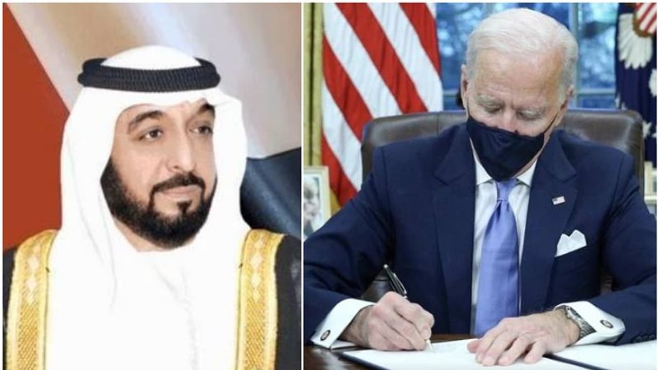 അമേരിക്കന്‍ പ്രസിഡന്‍റ് ജോ ബൈഡന് അഭിനന്ദനമറിയിച്ച് യുഎഇ രാഷ്ട്രനേതാക്കള്‍