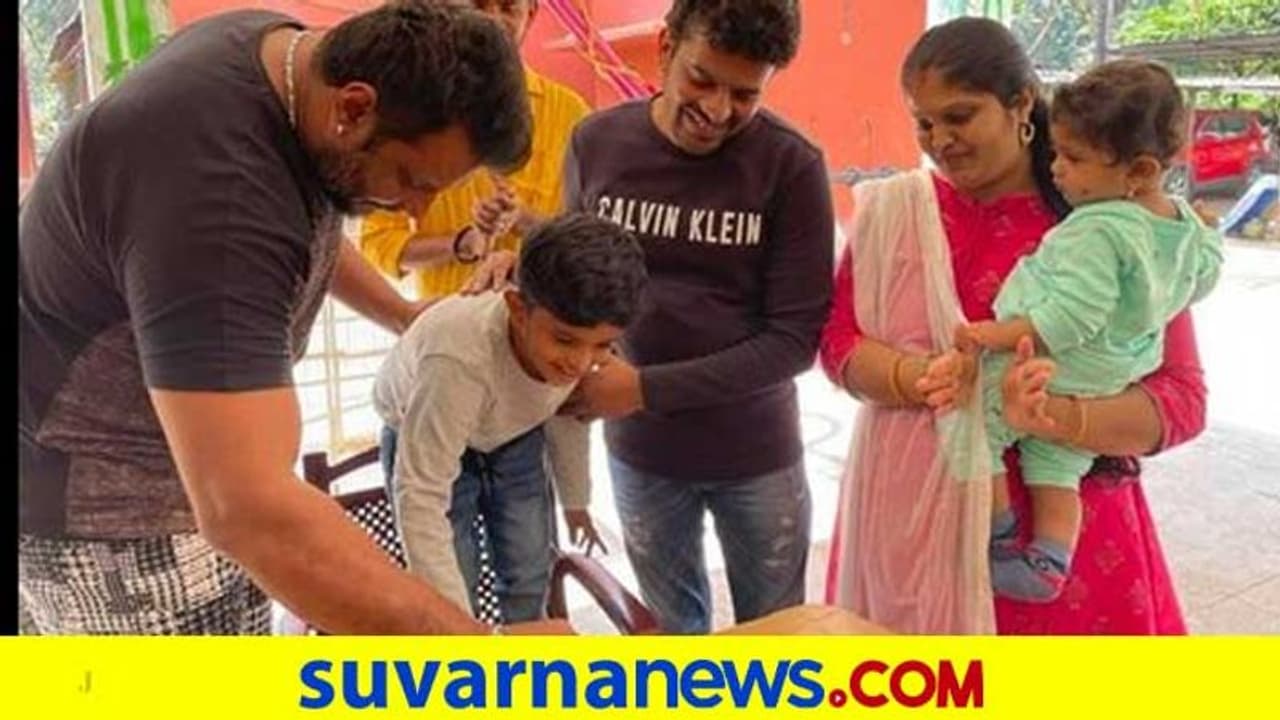 ದರ್ಶನ್‌ ಜತೆ ಕೆಆರ್‌.ಪೇಟೆ ಪುತ್ರನ ಹುಟ್ಟು ಹಬ್ಬ; ವಂಶಿಕ್‌ಗೆ ಸಿಕ್ತು ಸ್ಪೆಷಲ್ ಗಿಫ್ಟ್!