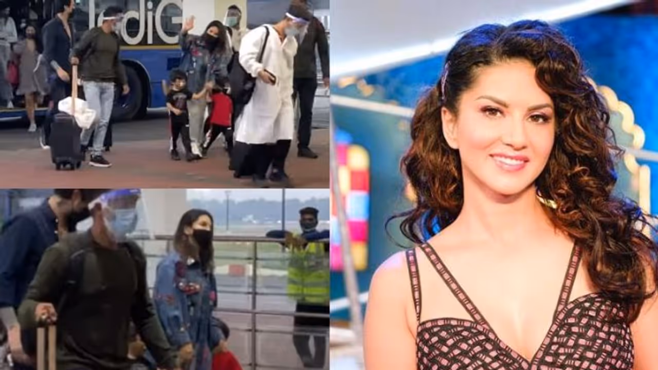 സണ്ണി ലിയോൺ കേരളത്തിൽ, എത്തിയത് കുടുംബത്തോടൊപ്പം സണ്ണി ലിയോൺ കേരളത്തിൽ, എത്തിയത് കുടുംബത്തോടൊപ്പം