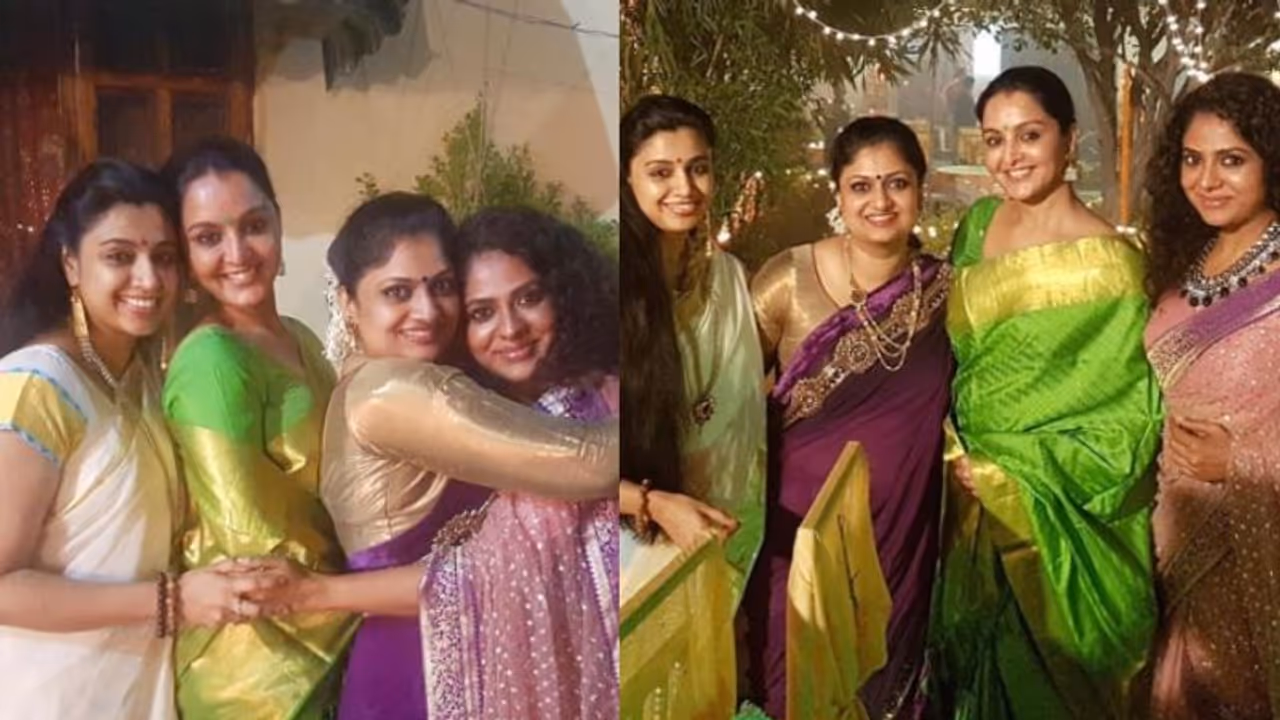 സാരിയിൽ സുന്ദരികളായി പ്രിയതാരങ്ങൾ; ‘ഗേൾസ് ഇത് ഓർമ്മയുണ്ടോ‘ന്ന് കൂട്ടുകാരികളോട് പൂർണിമ ! സാരിയിൽ സുന്ദരികളായി പ്രിയതാരങ്ങൾ; ‘ഗേൾസ് ഇത് ഓർമ്മയുണ്ടോ‘ന്ന് കൂട്ടുകാരികളോട് പൂർണിമ !