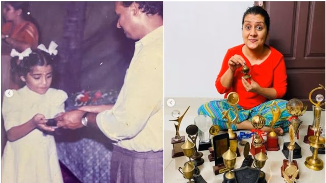 'ചിരിക്കാനറിയാത്ത ആ പെണ്കുട്ടിക്ക് കിട്ടിയ ആദ്യത്തെ സമ്മാനം'; ഓര്മ്മ പങ്കുവച്ച് സരയൂ 'ചിരിക്കാനറിയാത്ത ആ പെണ്കുട്ടിക്ക് കിട്ടിയ ആദ്യത്തെ സമ്മാനം'; ഓര്മ്മ പങ്കുവച്ച് സരയൂ