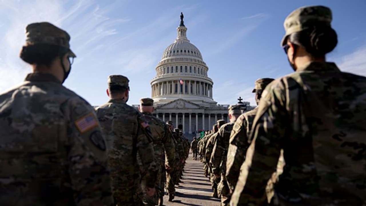 वॉशिंगटन में तैनात 200 नेशनल गार्ड्स कोरोना संक्रमित, बाइडेन की सुरक्षा में 25000 गार्ड लगाए गए थे वॉशिंगटन में तैनात 200 नेशनल गार्ड्स कोरोना संक्रमित, बाइडेन की सुरक्षा में 25000 गार्ड लगाए गए थे
