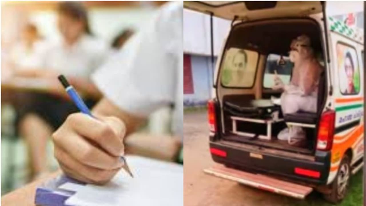 പിപിഎ കിറ്റ് ധരിച്ച്, ആംബുലന്സിനുള്ളില് പിഎസ്എസി പരീക്ഷ എഴുതി കൊവിഡ് ബാധിതയായ ഡോക്ടര് പിപിഎ കിറ്റ് ധരിച്ച്, ആംബുലന്സിനുള്ളില് പിഎസ്എസി പരീക്ഷ എഴുതി കൊവിഡ് ബാധിതയായ ഡോക്ടര്