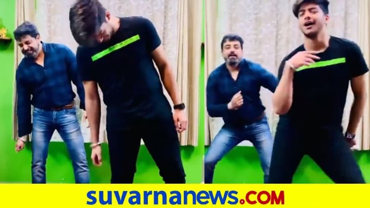 ಮಾಸ್ಟರ್ ಸಾಂಗ್‌ಗೆ ಮಗನ 'ಜೊತೆಜೊತೆ'ಯಲಿ ಹೆಜ್ಜೆ ಹಾಕಿದ ಅನಿರುದ್ಧ್