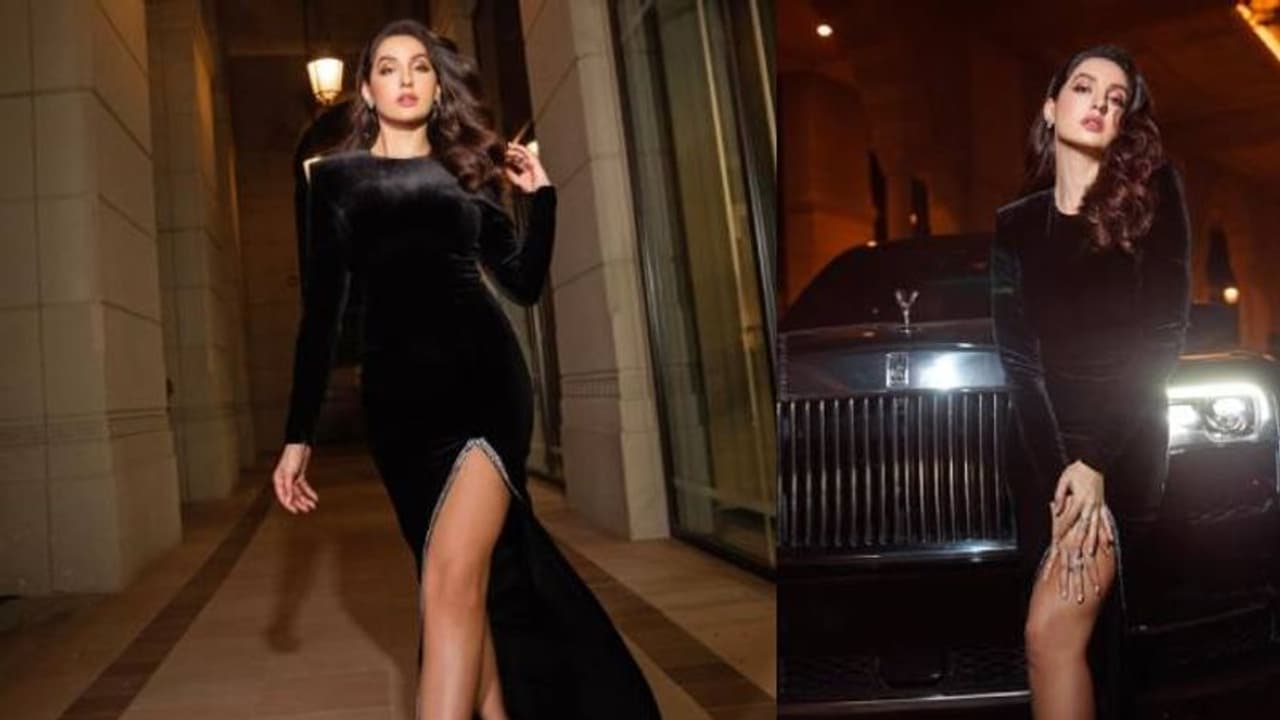 ബ്ലാക്ക് ഡ്രസ്സില് ബ്യൂട്ടിഫുളായി നോറ ഫത്തേഹി; വില ഒരു ലക്ഷം രൂപ! ബ്ലാക്ക് ഡ്രസ്സില് ബ്യൂട്ടിഫുളായി നോറ ഫത്തേഹി; വില ഒരു ലക്ഷം രൂപ!