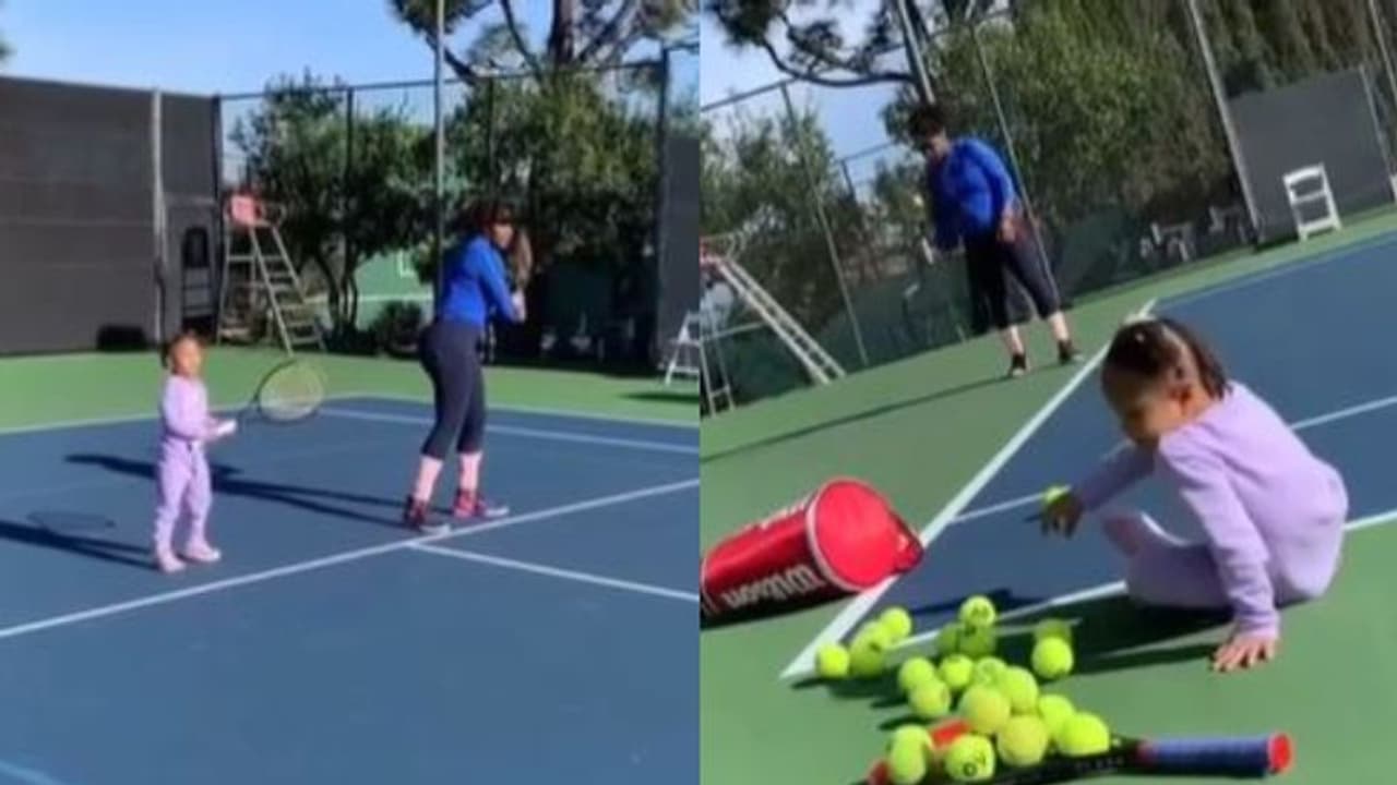 অস্ট্রেলিয়া ওপেনের আগে মা মেয়ের 'যুগলবন্দি', ভাইরাল সেরেনা অলিম্পিয়ার ভিডিও অস্ট্রেলিয়া ওপেনের আগে মা মেয়ের 'যুগলবন্দি', ভাইরাল সেরেনা অলিম্পিয়ার ভিডিও