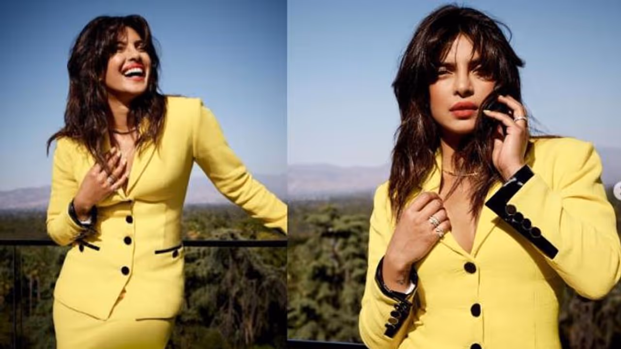 മഞ്ഞ സ്യൂട്ടില് സ്റ്റൈലിഷ് ലുക്കില് പ്രിയങ്ക ചോപ്ര; ചിത്രങ്ങള് വൈറല് മഞ്ഞ സ്യൂട്ടില് സ്റ്റൈലിഷ് ലുക്കില് പ്രിയങ്ക ചോപ്ര; ചിത്രങ്ങള് വൈറല്