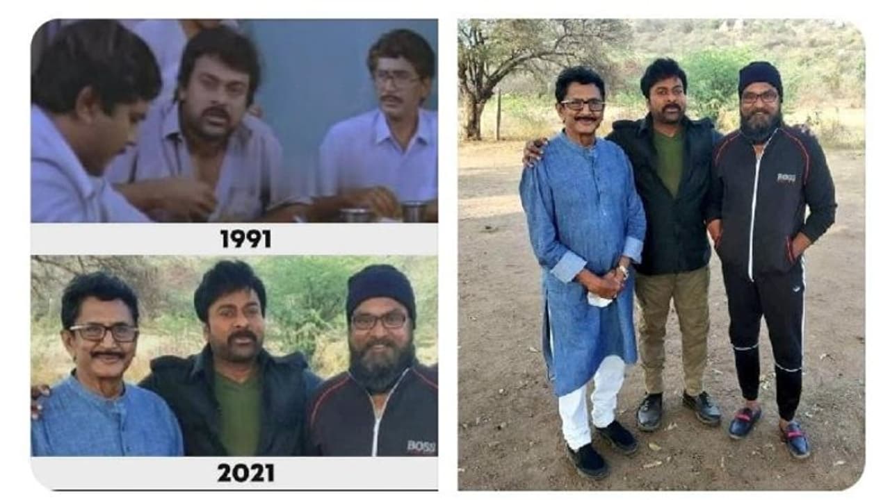 అరుదైన కలయికః ముప్పై ఏళ్ల తర్వాత చిరంజీవి, మురళీ మోహన్, శరత్ కుమార్ ఇలా.. అరుదైన కలయికః ముప్పై ఏళ్ల తర్వాత చిరంజీవి, మురళీ మోహన్, శరత్ కుమార్ ఇలా..