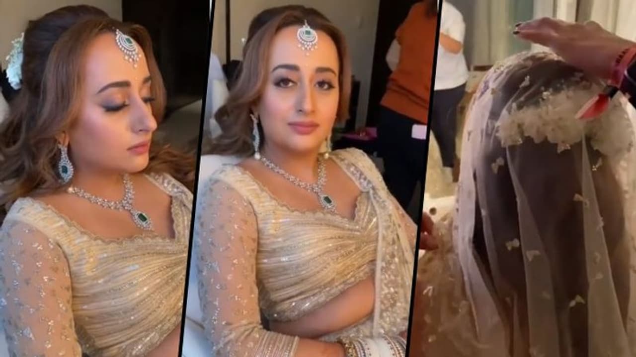 Varun Dhawan Natasha Dalal wedding: Here's how wife to be looked in her D day (Video) Varun Dhawan Natasha Dalal wedding: Here's how wife to be looked in her D day (Video)