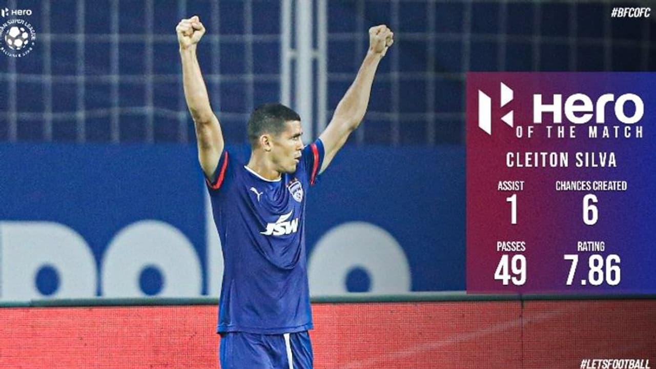 ക്ലീന് പ്ലേയര്; ഹീറോ ഓഫ് ദ് മാച്ചായി ക്ലീറ്റണ് സില്വ ക്ലീന് പ്ലേയര്; ഹീറോ ഓഫ് ദ് മാച്ചായി ക്ലീറ്റണ് സില്വ