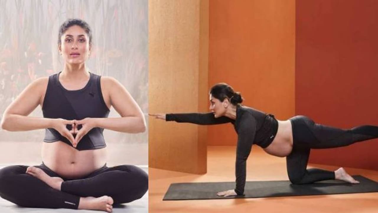 നിറവയറില് യോഗ ചെയ്യുന്ന കരീന കപൂര്; വൈറലായി ചിത്രങ്ങള്... നിറവയറില് യോഗ ചെയ്യുന്ന കരീന കപൂര്; വൈറലായി ചിത്രങ്ങള്...