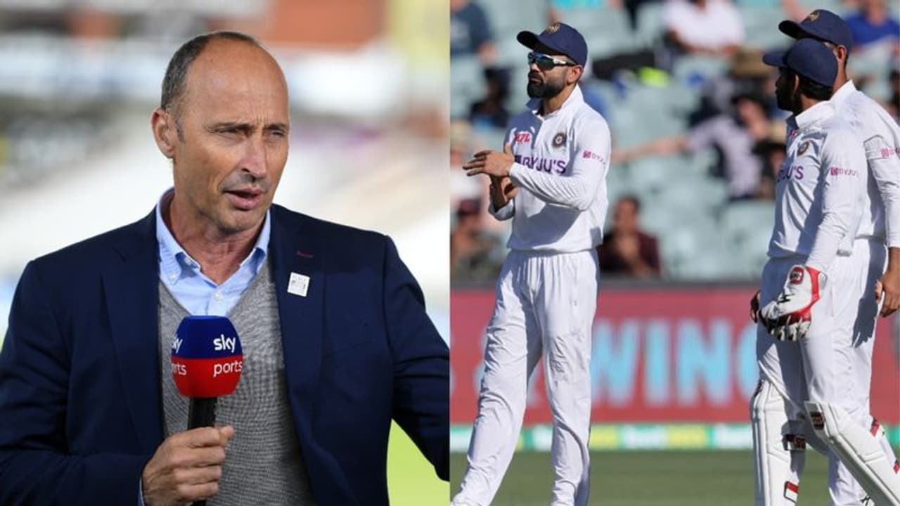 എഴുതിത്തള്ളരുത്, 36ല് പുറത്തായിട്ടും വിഖ്യാത പരമ്പര നേടിയവരാണ് ഇന്ത്യ; ഇംഗ്ലണ്ടിനോട് നാസര് ഹുസൈന് എഴുതിത്തള്ളരുത്, 36ല് പുറത്തായിട്ടും വിഖ്യാത പരമ്പര നേടിയവരാണ് ഇന്ത്യ; ഇംഗ്ലണ്ടിനോട് നാസര് ഹുസൈന്