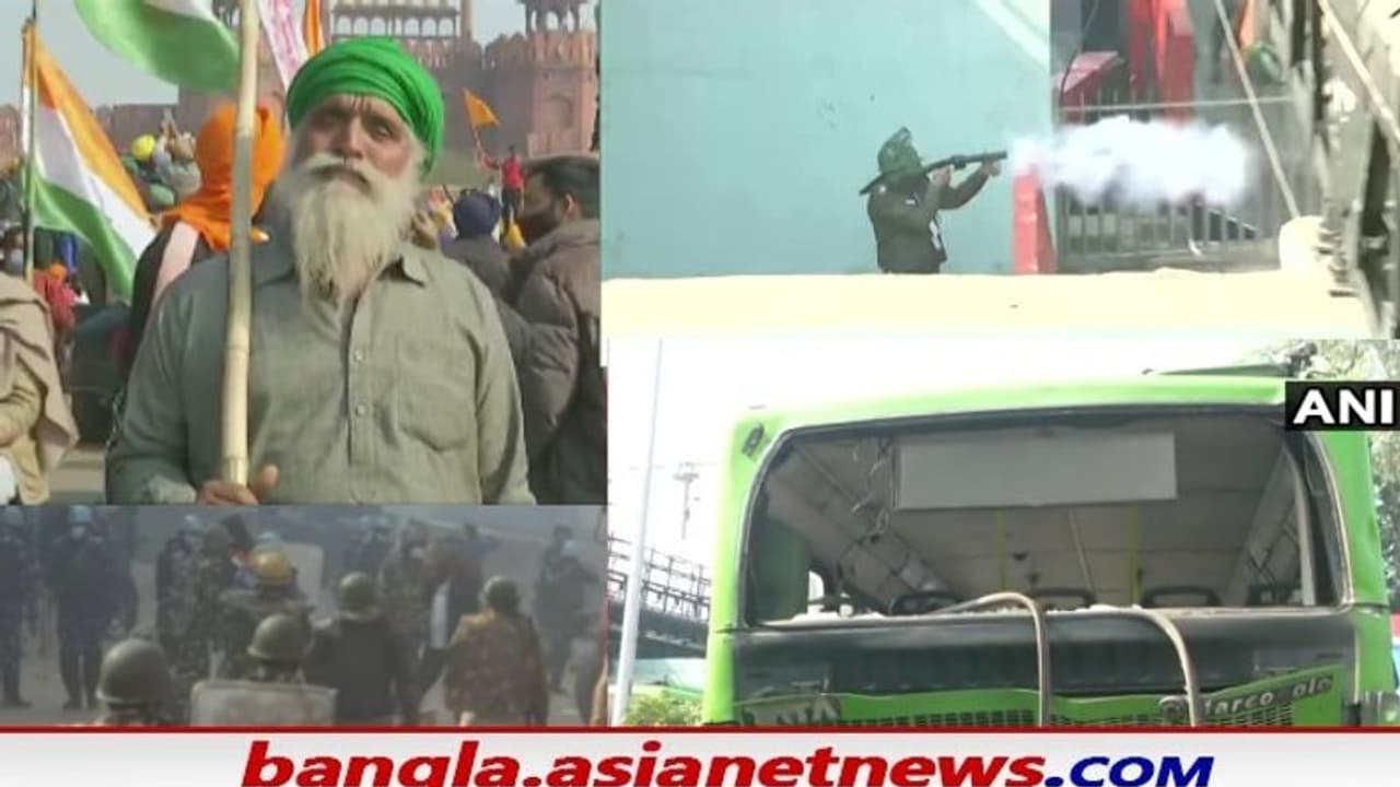 'অসামাজিক উপাদান'এর জন্য অশান্তি, দিনের শেষে তাণ্ডবের দায় এড়াতেই কি এই তত্ত্ব আন্দোলনকারী কৃষকদের