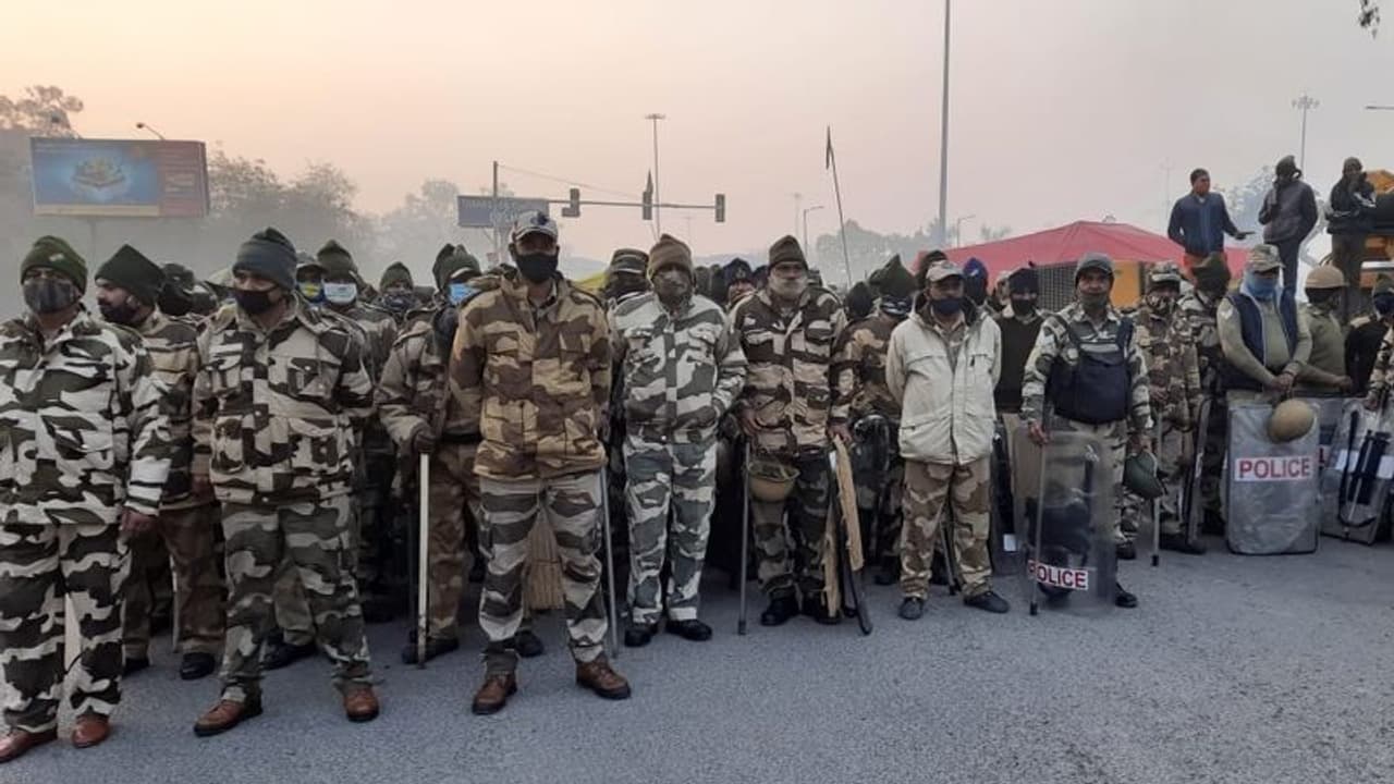 <p>The administration said they were geared up to vacate the Ghazipur border, which had been sealed since the protest by farmers demanding the repeal of the started on November 26.&nbsp;<br />
&nbsp;</p>

<p>Heavy police deployment has been witnessed at both Ghazipur and Tikri borders.<br />
&nbsp;</p>

<p>There's activity at the Singhu border as well. The Delhi Police has reportedly deployed a JCB earthmover to dig a road at the Singhu border that connects Delhi to Haryana.</p>
