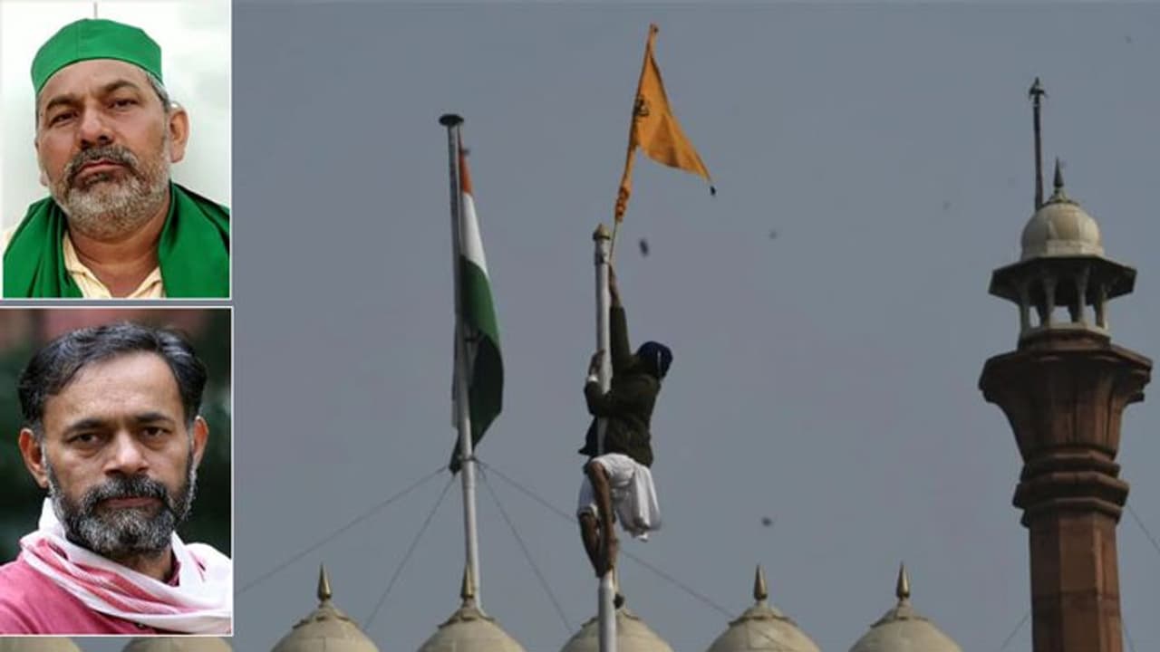 किसान आंदोलन: टिकैत और योगेंद्र यादव पर FIR, 200 उपद्रवी अरेस्ट, कैंसल हो सकता है संसद मार्च