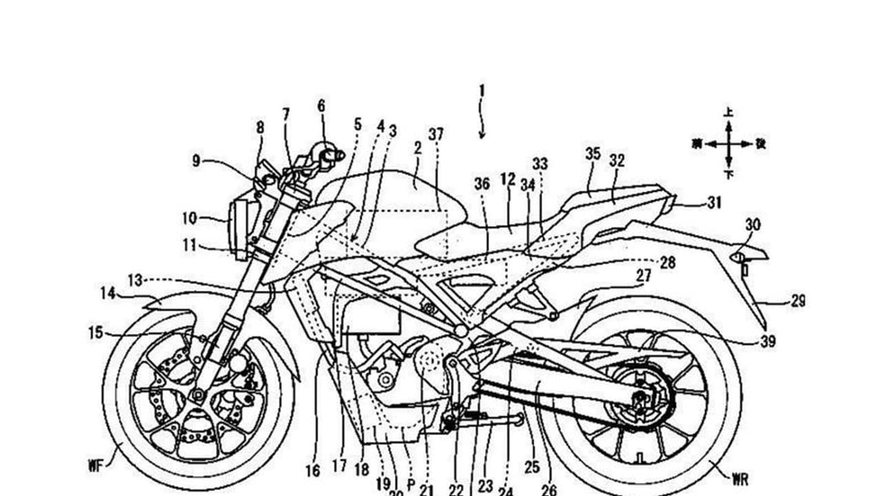 പുതിയ ഇലക്ട്രിക് ബൈക്കുമായി ഹോണ്ട; പേറ്റന്റ് ചിത്രങ്ങള് പുറത്ത് പുതിയ ഇലക്ട്രിക് ബൈക്കുമായി ഹോണ്ട; പേറ്റന്റ് ചിത്രങ്ങള് പുറത്ത്