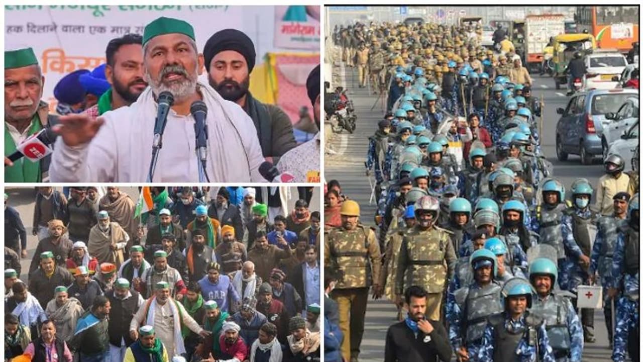 ഒഴിപ്പിക്കാൻ ജില്ലാഭരണകൂടം; സമര വേദിയിൽ പൊലീസ്, വെടിവച്ച് കൊന്നോളു എന്ന് ടിക്കായത്ത്, ഗാസിപ്പൂരിൽ സംഘർഷാവസ്ഥ ഒഴിപ്പിക്കാൻ ജില്ലാഭരണകൂടം; സമര വേദിയിൽ പൊലീസ്, വെടിവച്ച് കൊന്നോളു എന്ന് ടിക്കായത്ത്, ഗാസിപ്പൂരിൽ സംഘർഷാവസ്ഥ