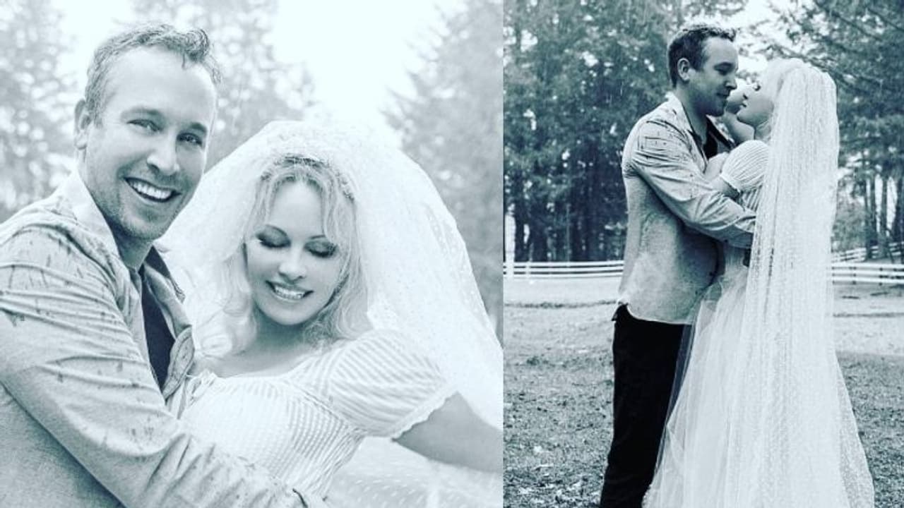 తన బాడీగార్డ్ ని వివాహం చేసుకుని షాకిచ్చిన `బేవాచ్` స్టార్ పమేలా అండర్స్ తన బాడీగార్డ్ ని వివాహం చేసుకుని షాకిచ్చిన `బేవాచ్` స్టార్ పమేలా అండర్స్