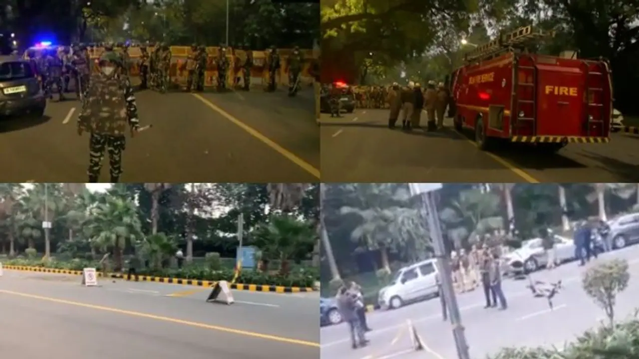 ദില്ലിയിലെ ഇസ്രയേൽ എംബസിക്ക് സമീപം സ്ഫോടനം; ആളപായമില്ല, സ്ഫോടകവസ്തുകൾ വച്ചത് കുപ്പിയിൽ
