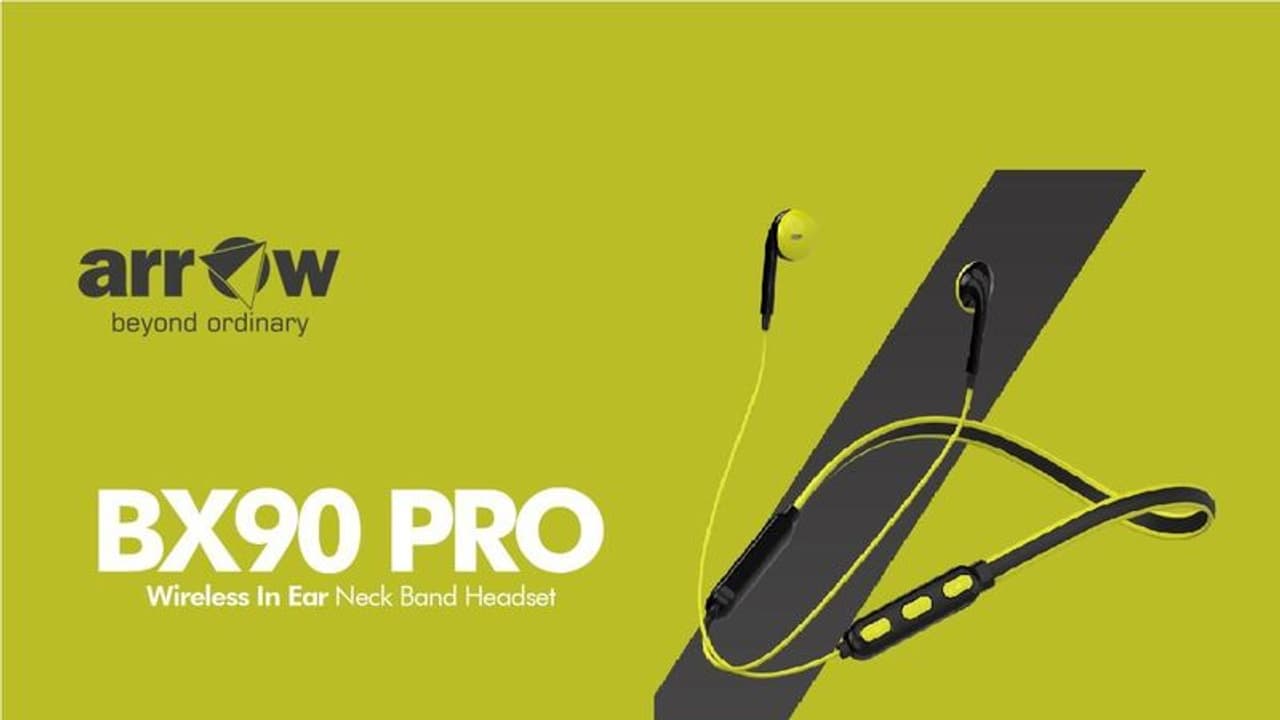 90 గంటల స్టాండ్బైతో ఆరో బిఎక్స్90 ప్రో వైర్లెస్ నెక్బ్యాండ్ విడుదల.. ధర ఎంతంటే ? 90 గంటల స్టాండ్బైతో ఆరో బిఎక్స్90 ప్రో వైర్లెస్ నెక్బ్యాండ్ విడుదల.. ధర ఎంతంటే ?