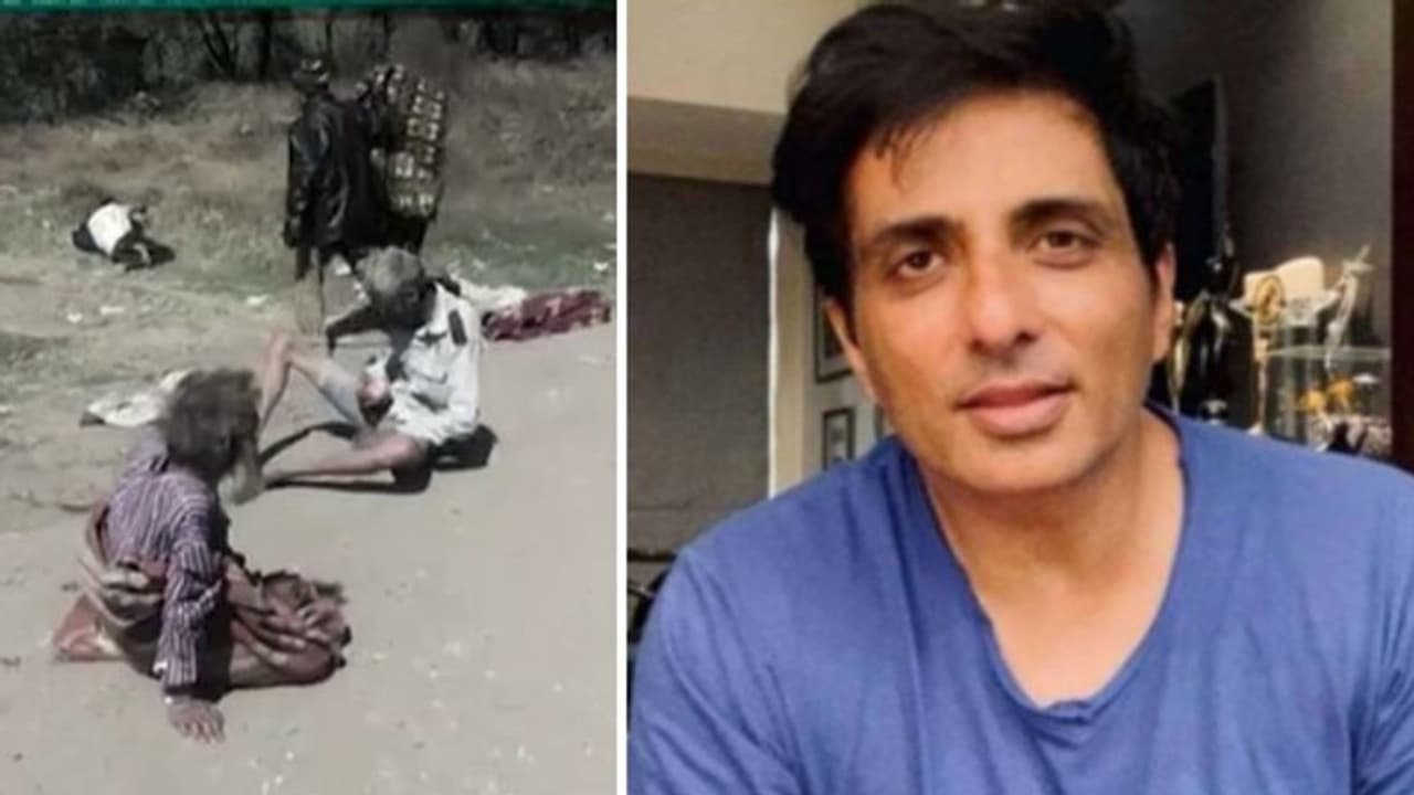 जिन बेसहारा बुजुर्गों को इंदौर से फेंका बाहर..उनको छत देने आए सोनू सूद, बस लोगों से की एक भावुक अपील जिन बेसहारा बुजुर्गों को इंदौर से फेंका बाहर..उनको छत देने आए सोनू सूद, बस लोगों से की एक भावुक अपील