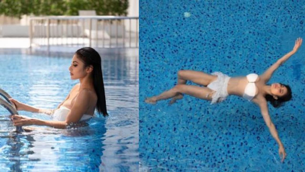 വൈറ്റ് ബിക്കിനിയിൽ അതിമനോഹരിയായി നടി മൗനി റോയ്; ചിത്രങ്ങള്‍ വൈറല്‍